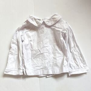 The Oaks Shirt Unisex Children's Sz 18m White Peter Pan Collar